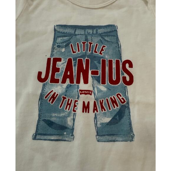 Levi's Little Jean-ius One Piece Baby Size 3 Month New with Tags (03) - Picture 2 of 11